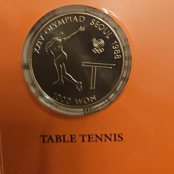 COMMEMORATIVE COINS XXIV OLYMPIAD SEOUL 1988 - Picture 9 of 10